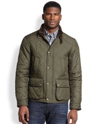 Polo Ralph Lauren Cadwell Quilted Bomber in Olive (Green) for Men - Lyst