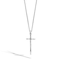 John Hardy | Metallic Cross Necklace | Lyst