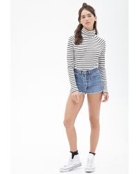 striped turtleneck forever 21