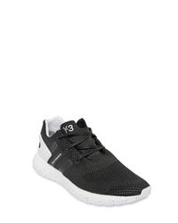 Y-3 | Black Pure Boost Zg Primeknit Sneakers for Men | Lyst