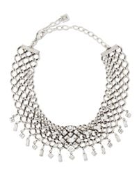 DANNIJO - Metallic Marianna Jet Choker Necklace - Lyst