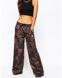 adidas women's wide leg track pants