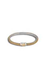 John Hardy | Metallic Classic Chain Extra-small Reversible Bracelet | Lyst