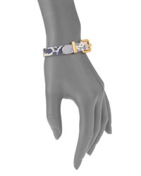 Marc By Marc Jacobs | Gray Paint Splatter Rubber Bandz Bracelet | Lyst