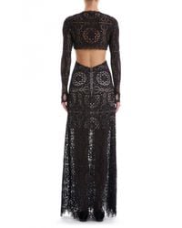 Temperley London | Black Long Nomi Backless Dress | Lyst