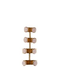 Ela Stone | Pink 'ana' Stone Chain Link Quadruple Ring | Lyst