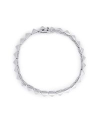 Eddie Borgo | Metallic Small Pyramid Bracelet for Men | Lyst