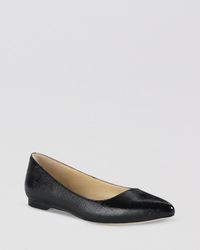 cole haan vail pointed toe skimmer flat
