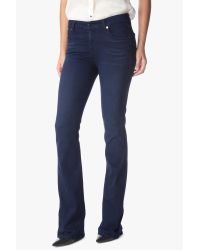 7 For All Mankind Blue Slim Illusion Luxe Kimmie Bootcut