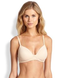 Natori Foundations | Beige Dream Touch Soft Cup Bra | Lyst