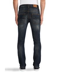 nudie jeans thin finn dry ecru embo