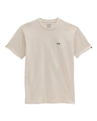 Vans T-shirt Left Chest Logo Tee in White for Men | Lyst