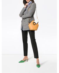 Danse Lente Natural Camel Johnny Mini Leather Bucket Bag