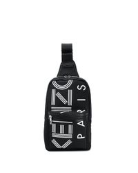Bandolera Crew KENZO de Cuero de color Negro para hombre | Lyst