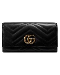 womens black gucci wallet