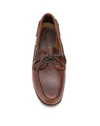 Sebago Leather Endeavor Docksides Loafers in Brown for Men - Lyst