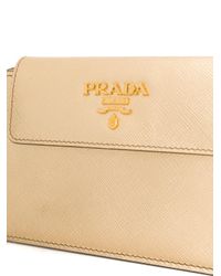 Prada Metallic (grey) Chain Clutch Bag