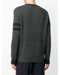 Maglione con orso ricamatoPolo Ralph Lauren in Lana da Uomo colore Grigio |  Lyst