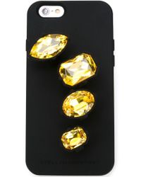 Stella McCartney Black 'rings' Iphone 6 Cover