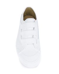 white vans velcro