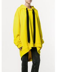 marques almeida oversized hoodie