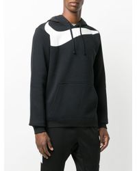 big nike swoosh hoodie