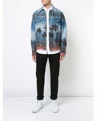 amiri palm tree jacket