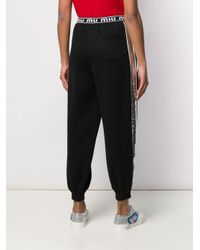 miu miu track pants