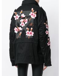 White flower jacket Clearance