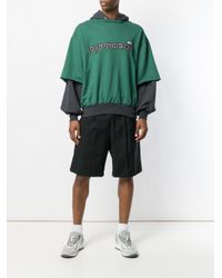 gosha combo sweatshirt