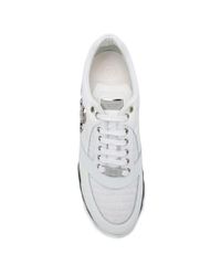 Philipp Plein Sneakers Met Doodskop in het Wit voor heren - Lyst
