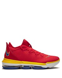 Zapatillas bajas LeBron 16 Nike de hombre de color Rojo | Lyst