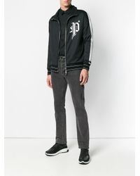 Philipp Plein Jacke mit Print in Black für Herren