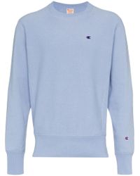 light blue mens champion hoodie