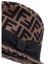 fendi fedora hat