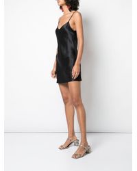 reformation silk slip dress