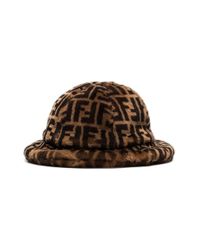 fendi fur cap