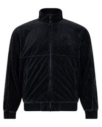 supreme nike velour track jacket black