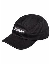 supreme hats black