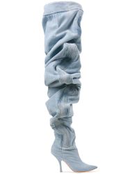 Stivali di denim di Y. Project in Blu | Lyst