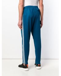 adidas Katoen Beckenbauer Trainingsbroek in het Blauw voor heren - Lyst