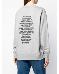 Sudadera Just Do It Nike de Algodón de color Gris | Lyst