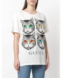 gucci t shirt with cat