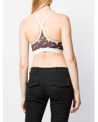 nike x marine serre sports bra
