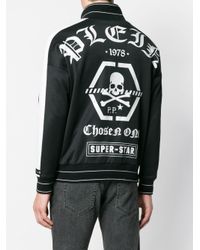 Philipp Plein Jacke mit Print in Black für Herren