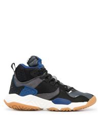 Nike Leer Jordan Delta Sneakers in het Blauw voor heren - Lyst