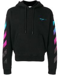 Sudadera con rayas de colores Off-White c/o Virgil Abloh de hombre de color  Negro | Lyst