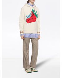 gucci hoodie strawberry