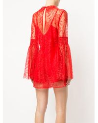 Alice McCALL Lace Hands To Myself Playsuit in Red - Lyst