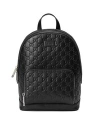 mini black gucci backpack